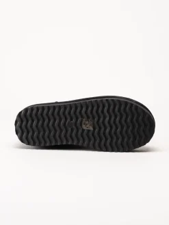 Duffy - Svarta fodrade boots i mocka