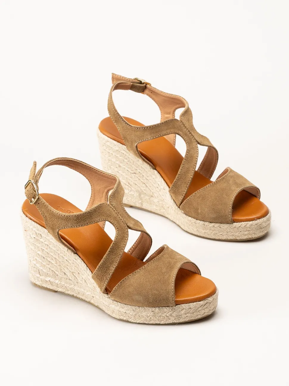 Effortless - Ljusbruna sandaletter