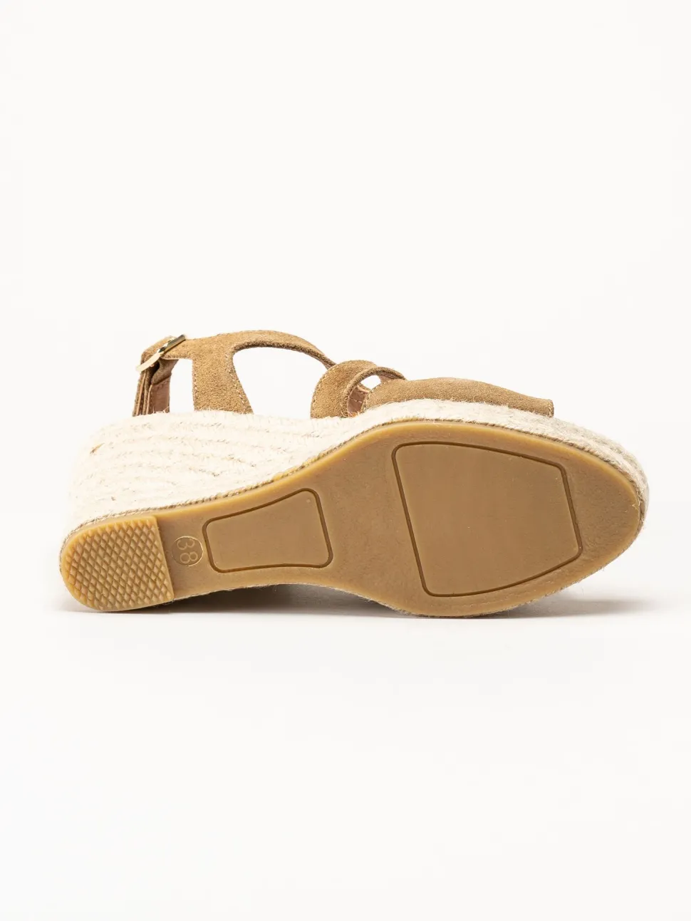 Effortless - Ljusbruna sandaletter