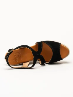 Effortless - Svarta sandaletter
