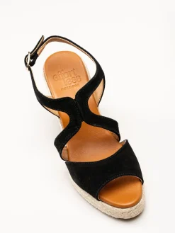 Effortless - Svarta sandaletter