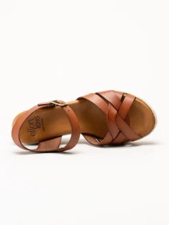 Effortless - Vaquetilla - Bruna sandaletter