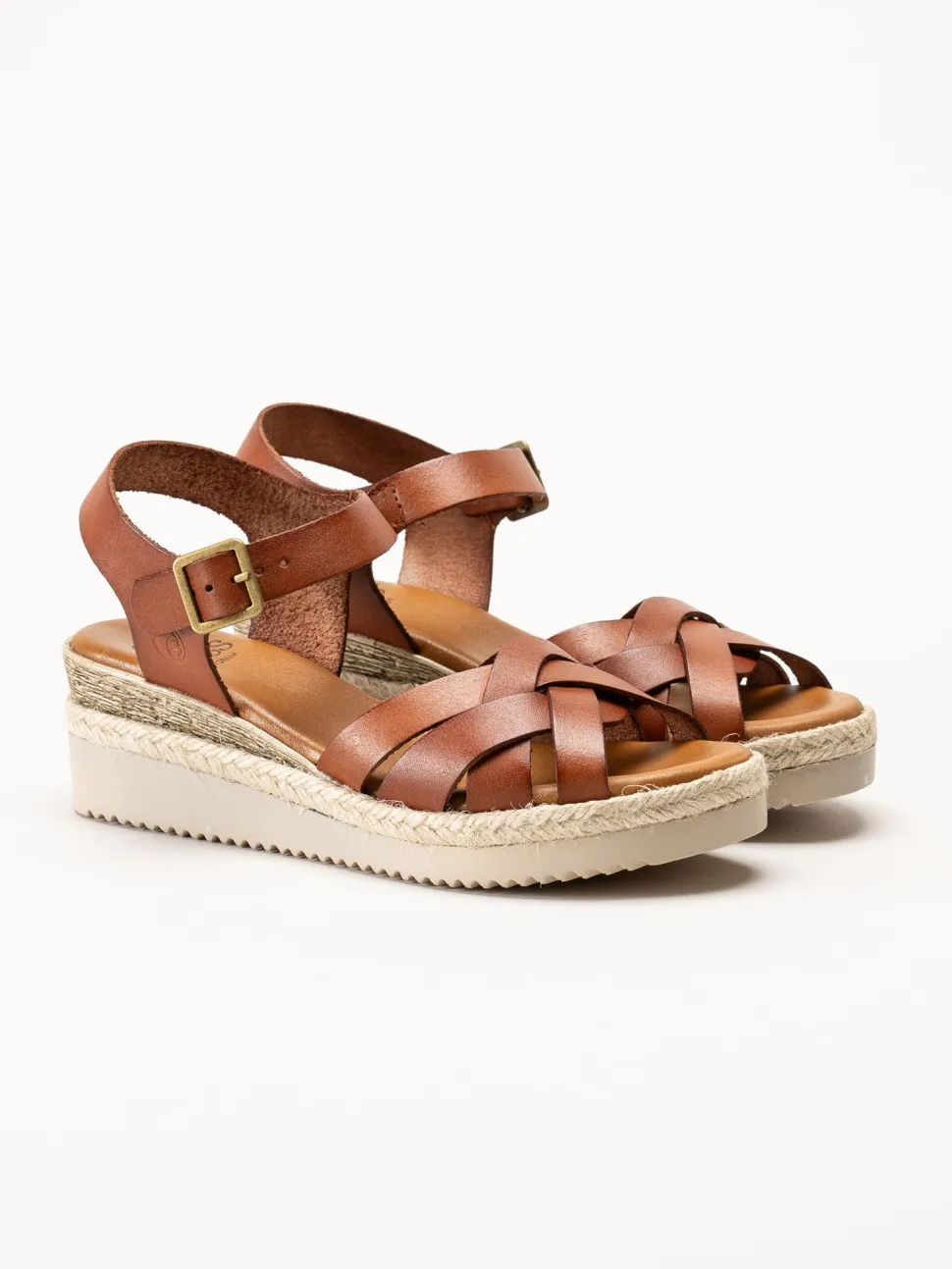 Effortless - Vaquetilla - Bruna sandaletter