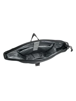 Escape - Rolltop Dull Rubber - Svart ryggsäck i vattenavstötande PU