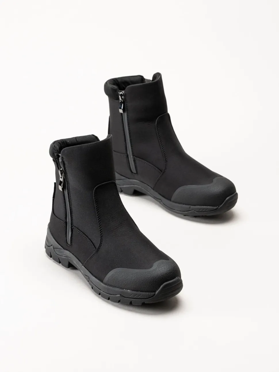 Eskimo - Bedford Studs - Svarta fodrade boots med dubbar