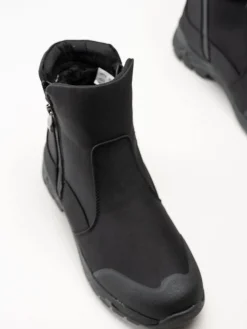 Eskimo - Bedford Studs - Svarta fodrade boots med dubbar