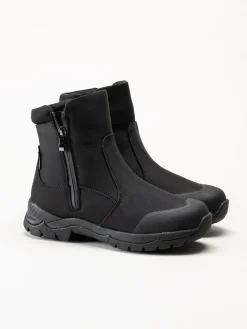 Eskimo - Bedford Studs - Svarta fodrade boots med dubbar