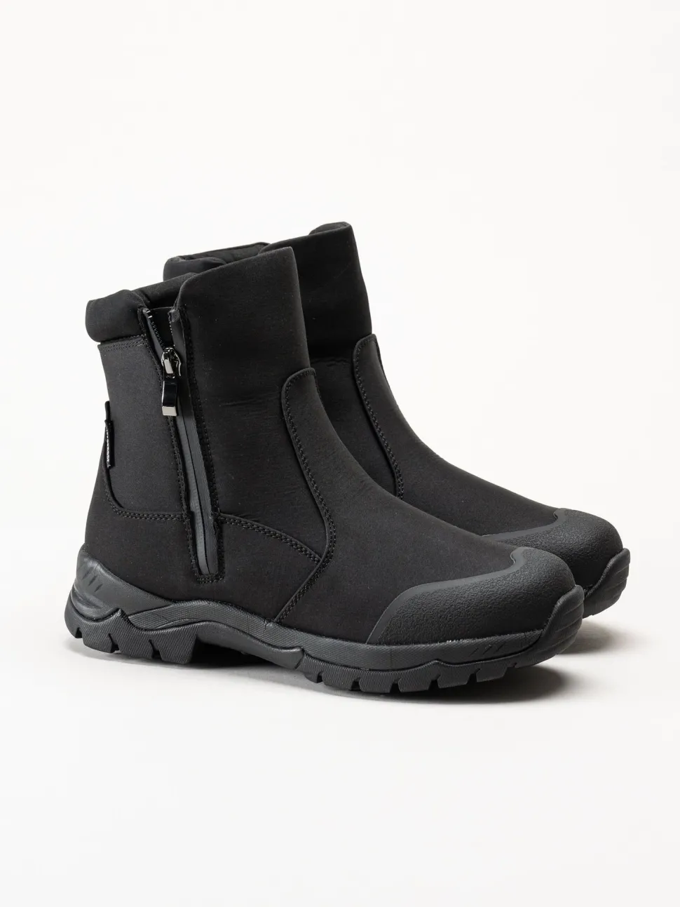 Eskimo - Bedford Studs - Svarta fodrade boots med dubbar