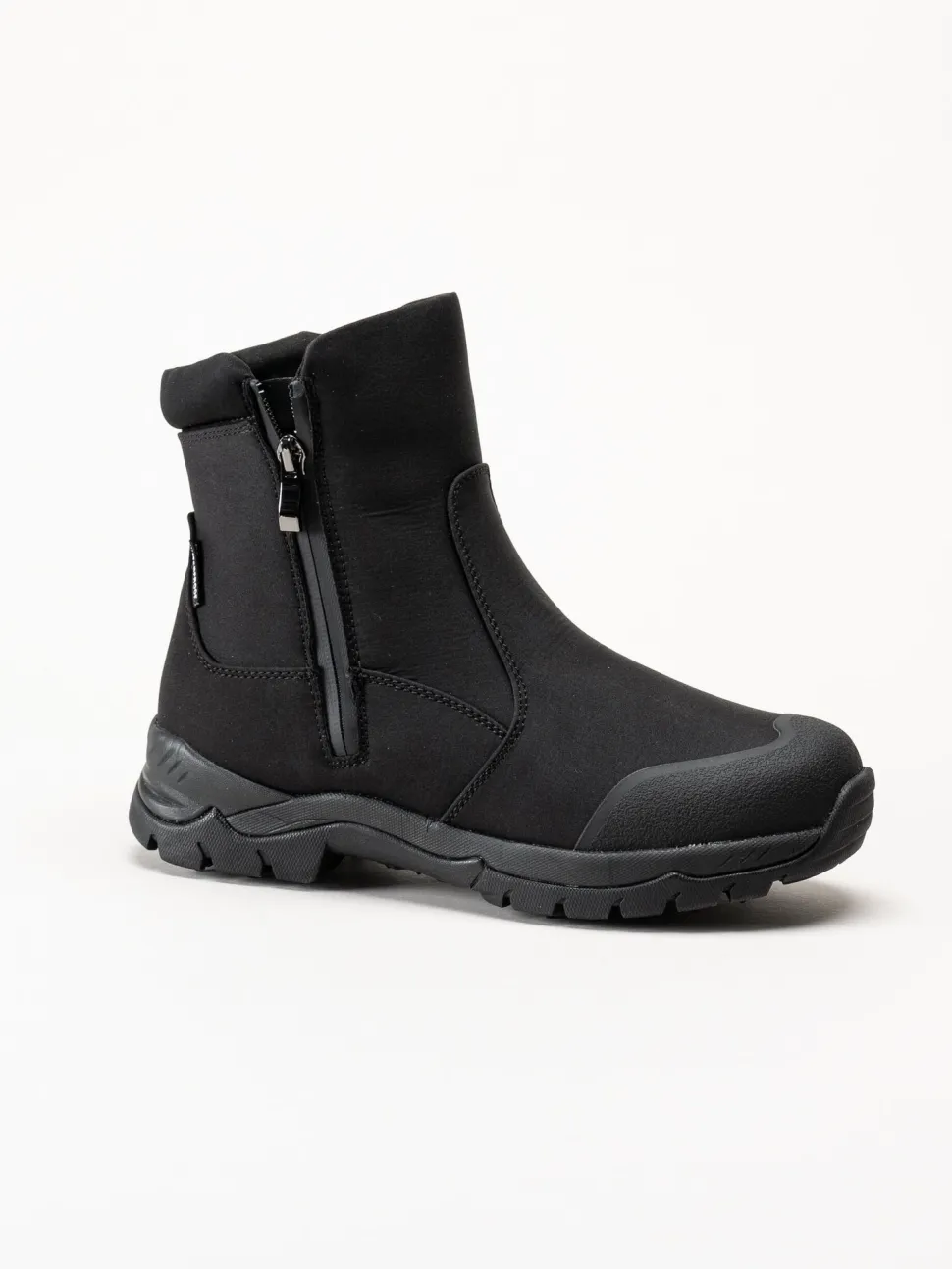 Eskimo - Bedford Studs - Svarta fodrade boots med dubbar