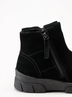 Eskimo - Cheam - Svarta fodrade boots i mocka