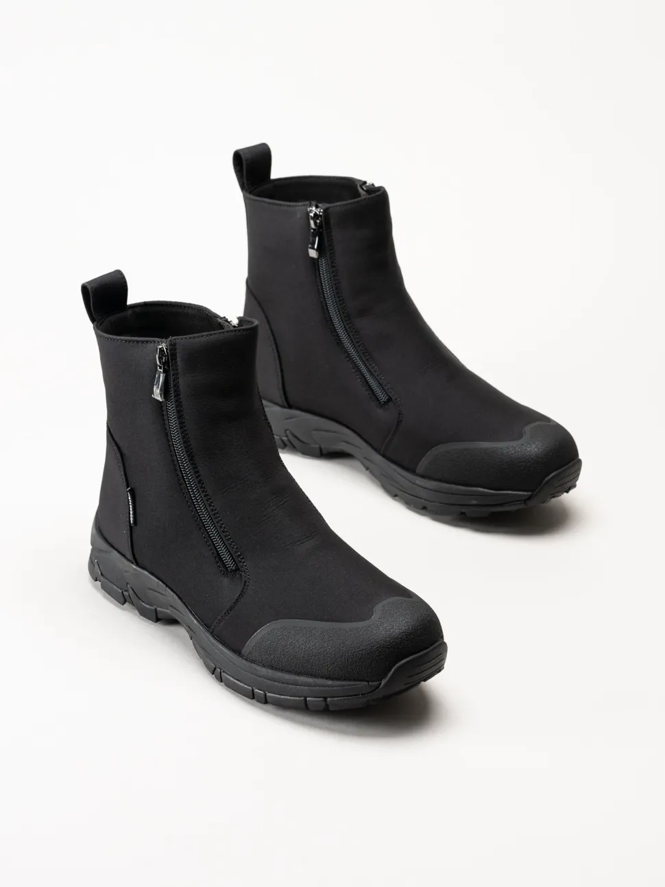 Eskimo - Drayton M Studs - Svarta fodrade boots med dubbar