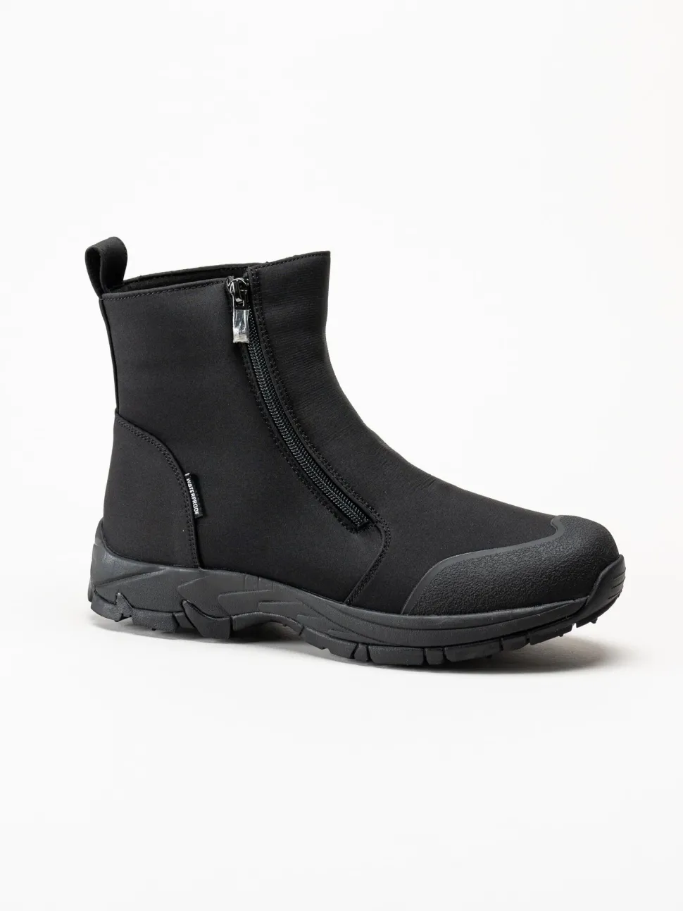 Eskimo - Drayton M Studs - Svarta fodrade boots med dubbar