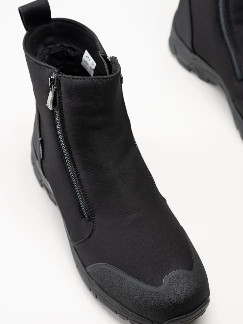 Eskimo - Drayton M Studs - Svarta fodrade boots med dubbar