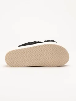 Exani - Leona - Svarta slip in tofflor