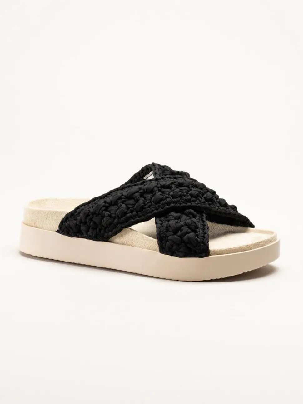 Exani - Leona - Svarta slip in tofflor