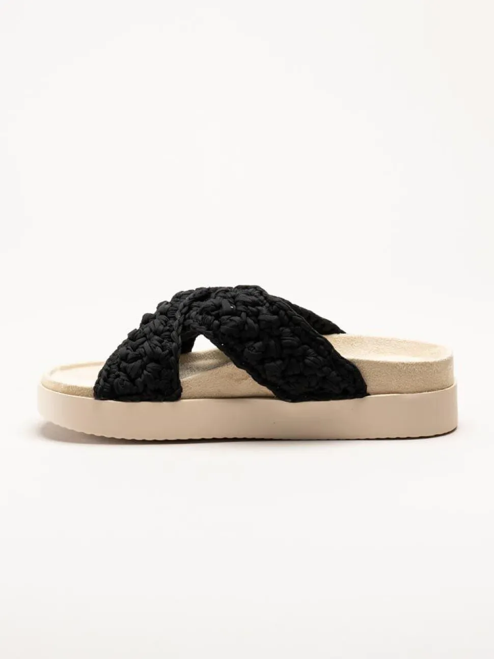 Exani - Leona - Svarta slip in tofflor