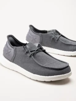 Exani Sports AB - Ocean W - Grå slip on skor i textil