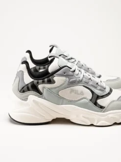 FILA - Collene CB Wmn - Grå multifärgade chunky sneakers