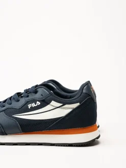 FILA - Hypert - Marinblå sneakers i textil