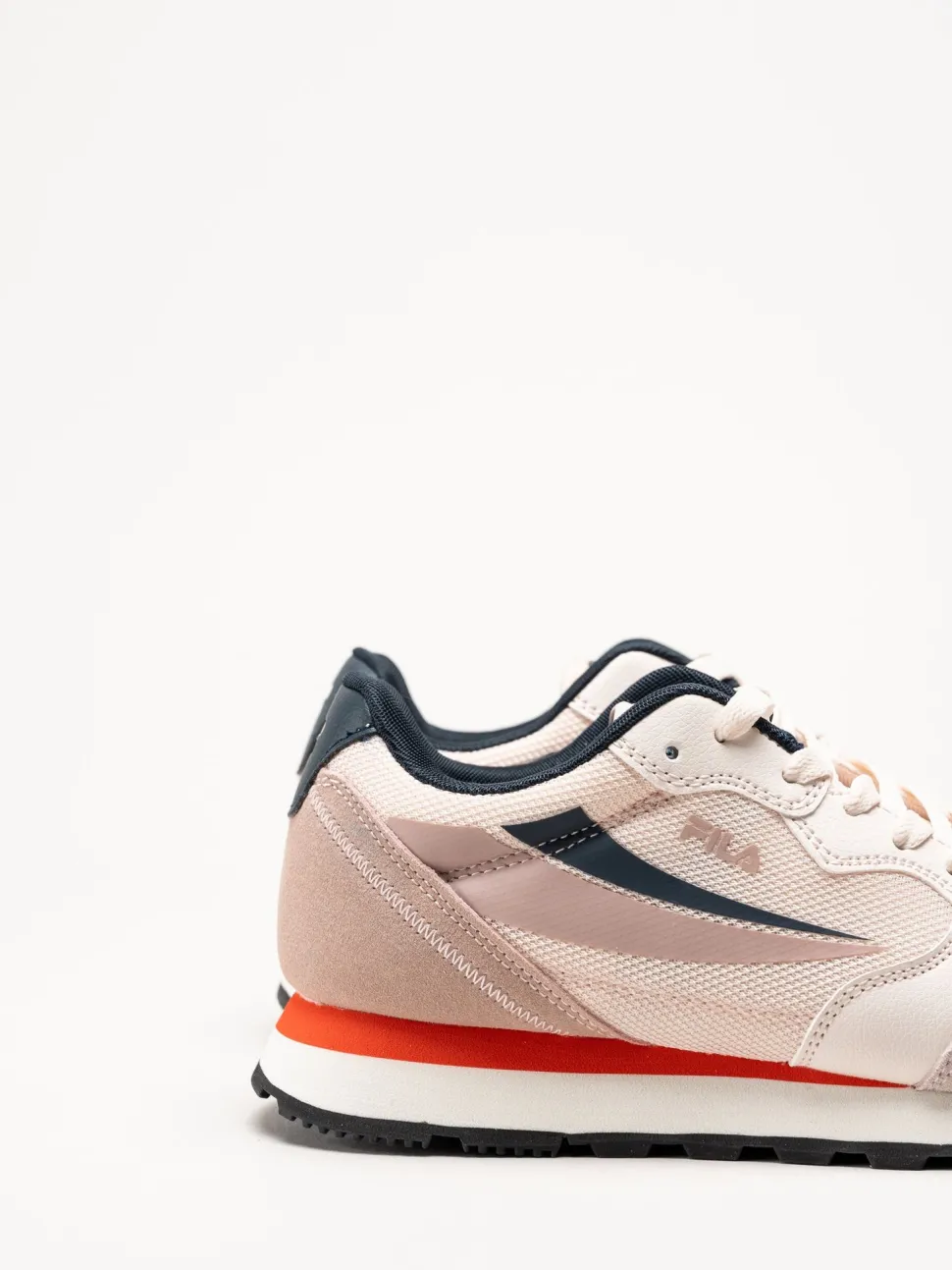 FILA - Hypert - Rosa sneakers i textil och mocka