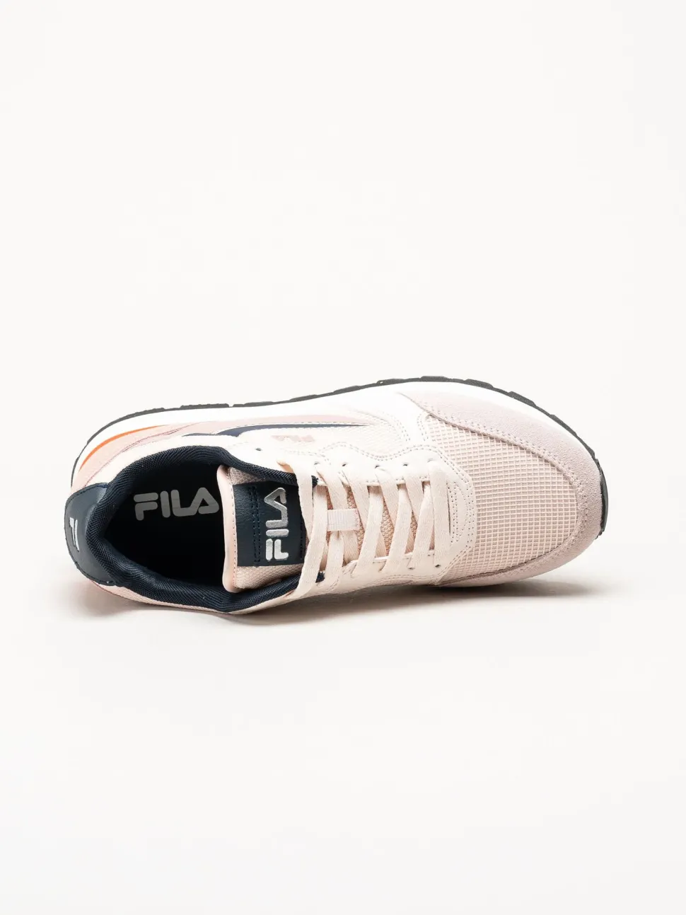 FILA - Hypert - Rosa sneakers i textil och mocka