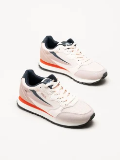FILA - Hypert - Rosa sneakers i textil och mocka