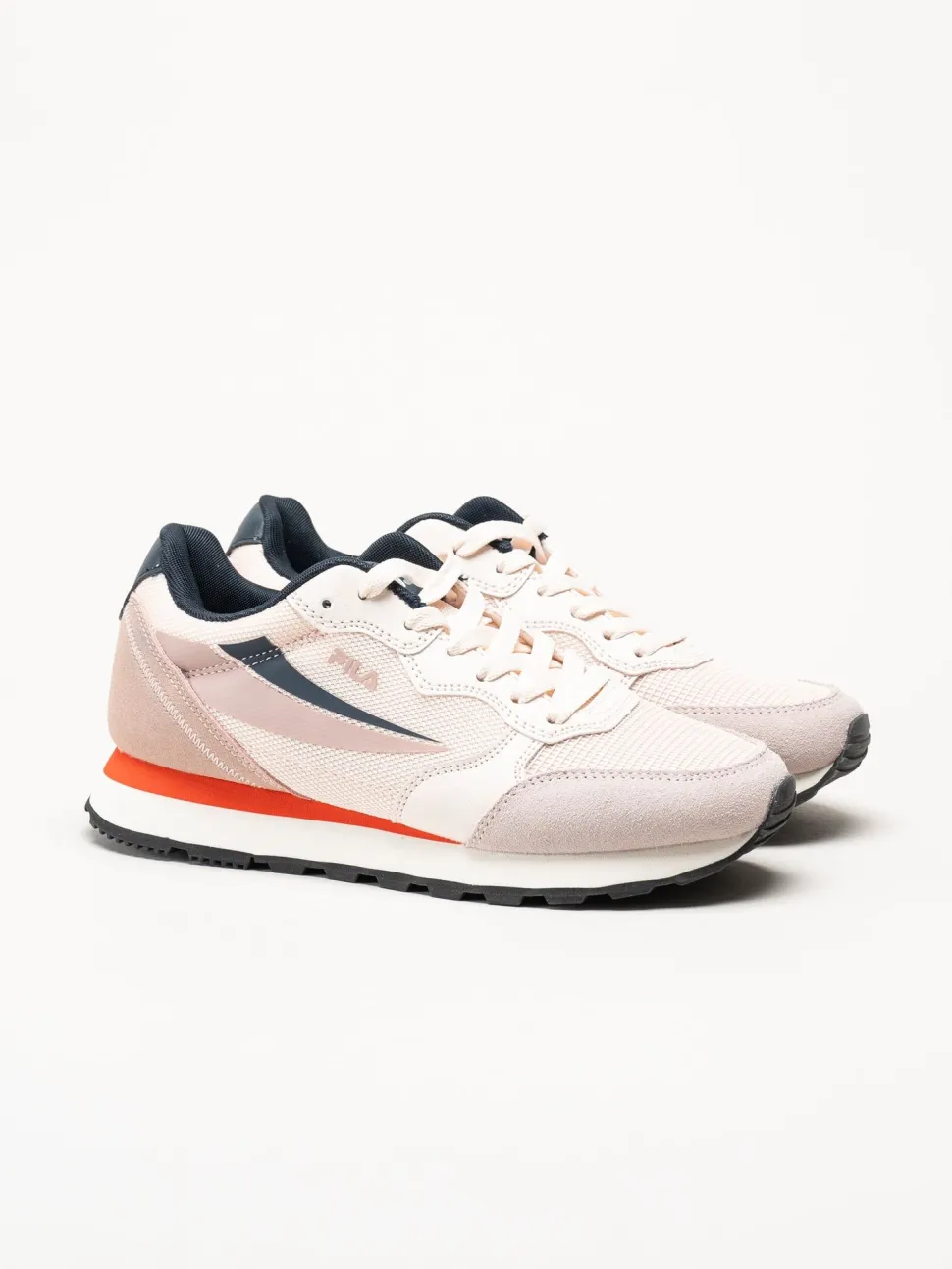 FILA - Hypert - Rosa sneakers i textil och mocka
