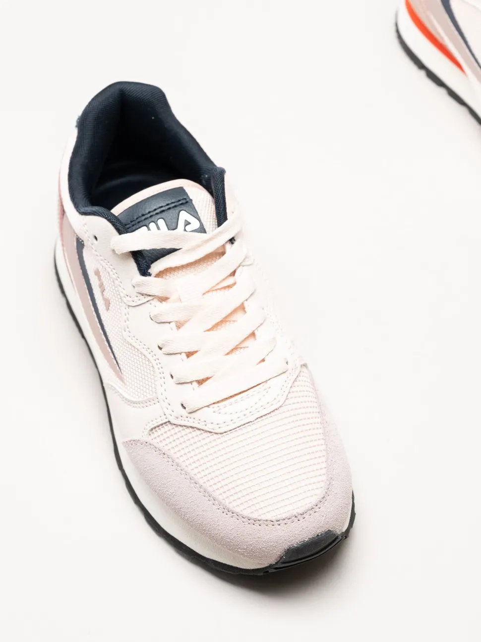 FILA - Hypert - Rosa sneakers i textil och mocka