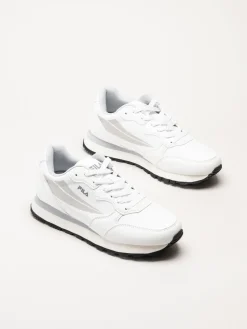 FILA - Hypert - Vita sneakers i skinnimitation