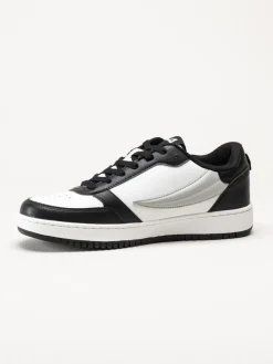 FILA - Rega NF - Svart-vita sneakers i skinnimitation