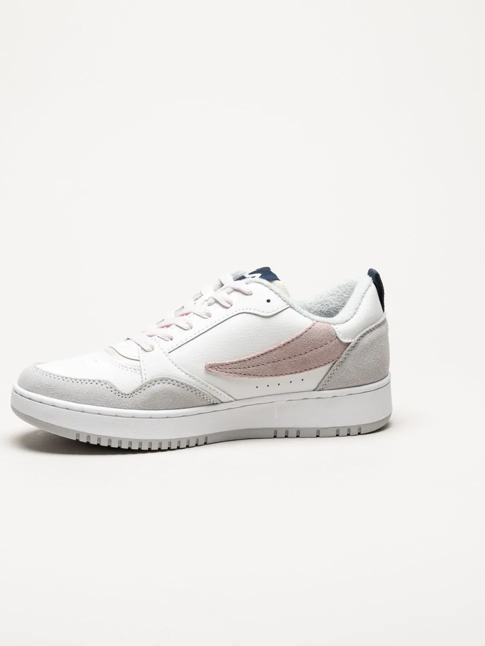 FILA - Riser L - Vita sneakers i skinn och mocka