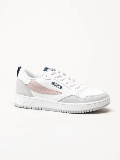 FILA - Riser L - Vita sneakers i skinn och mocka