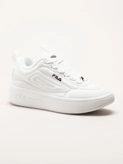 FILA - Superbubble Wmn - Vita sneakers i skinnimitation