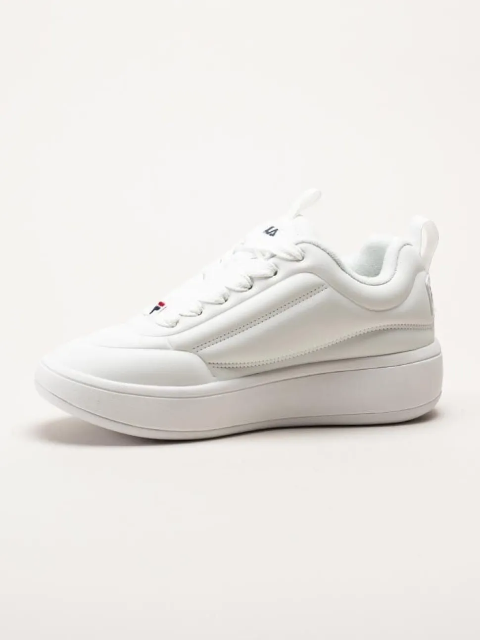 FILA - Superbubble Wmn - Vita sneakers i skinnimitation