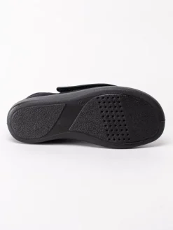 Fischer - Svarta tofflor med kardborrerem
