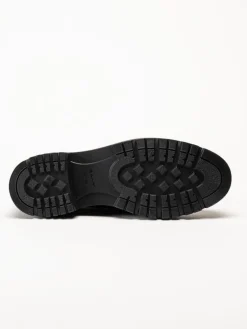 Gant Footwear - Aligrey - Svarta chunky loafers i polidoskinn