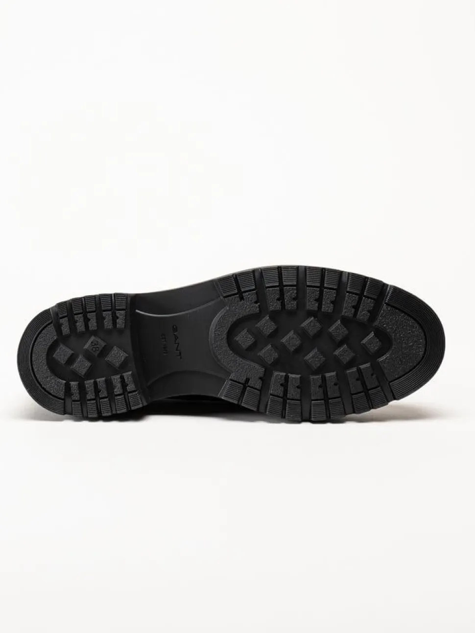 Gant Footwear - Aligrey - Svarta chunky loafers i polidoskinn