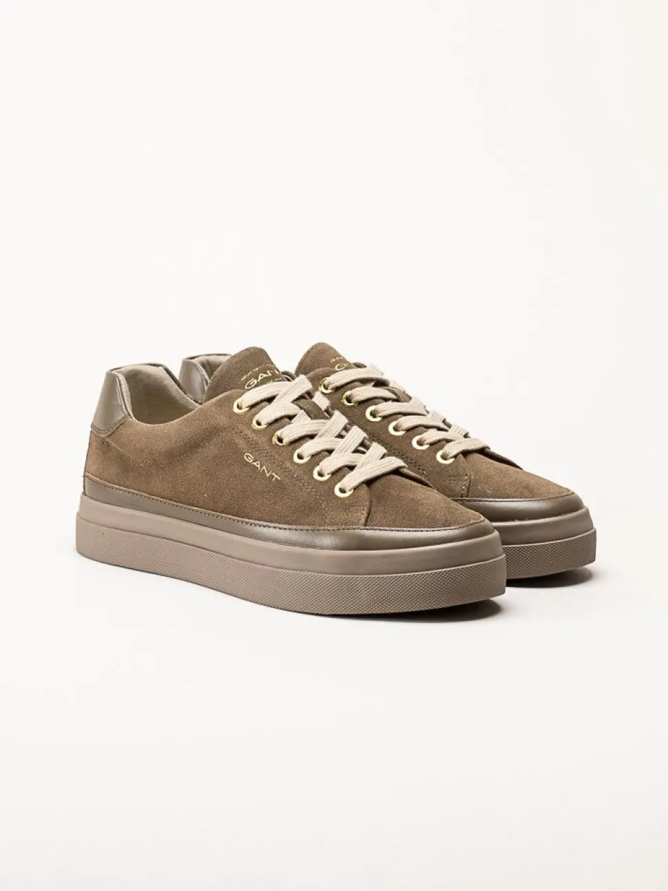Gant Footwear - Avona Sneaker - Bruna sneakers i mocka