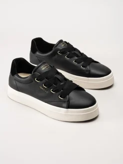 Gant Footwear - Avona Sneaker - Svarta sneakers i skinn