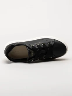 Gant Footwear - Avona Sneaker - Svarta sneakers i skinn