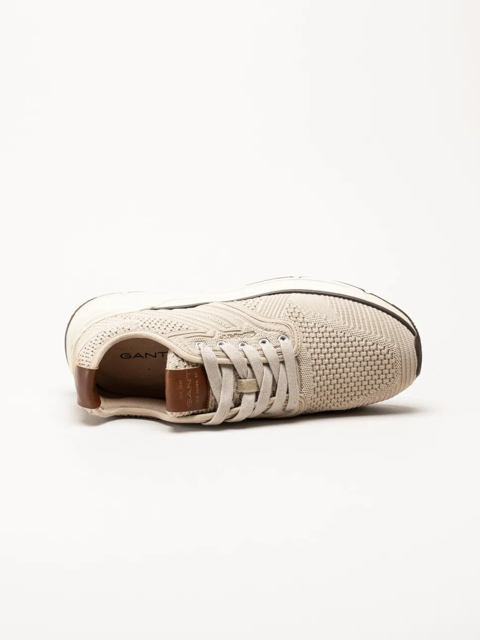 Gant Footwear - Beeker - Beige sneakers i mesh