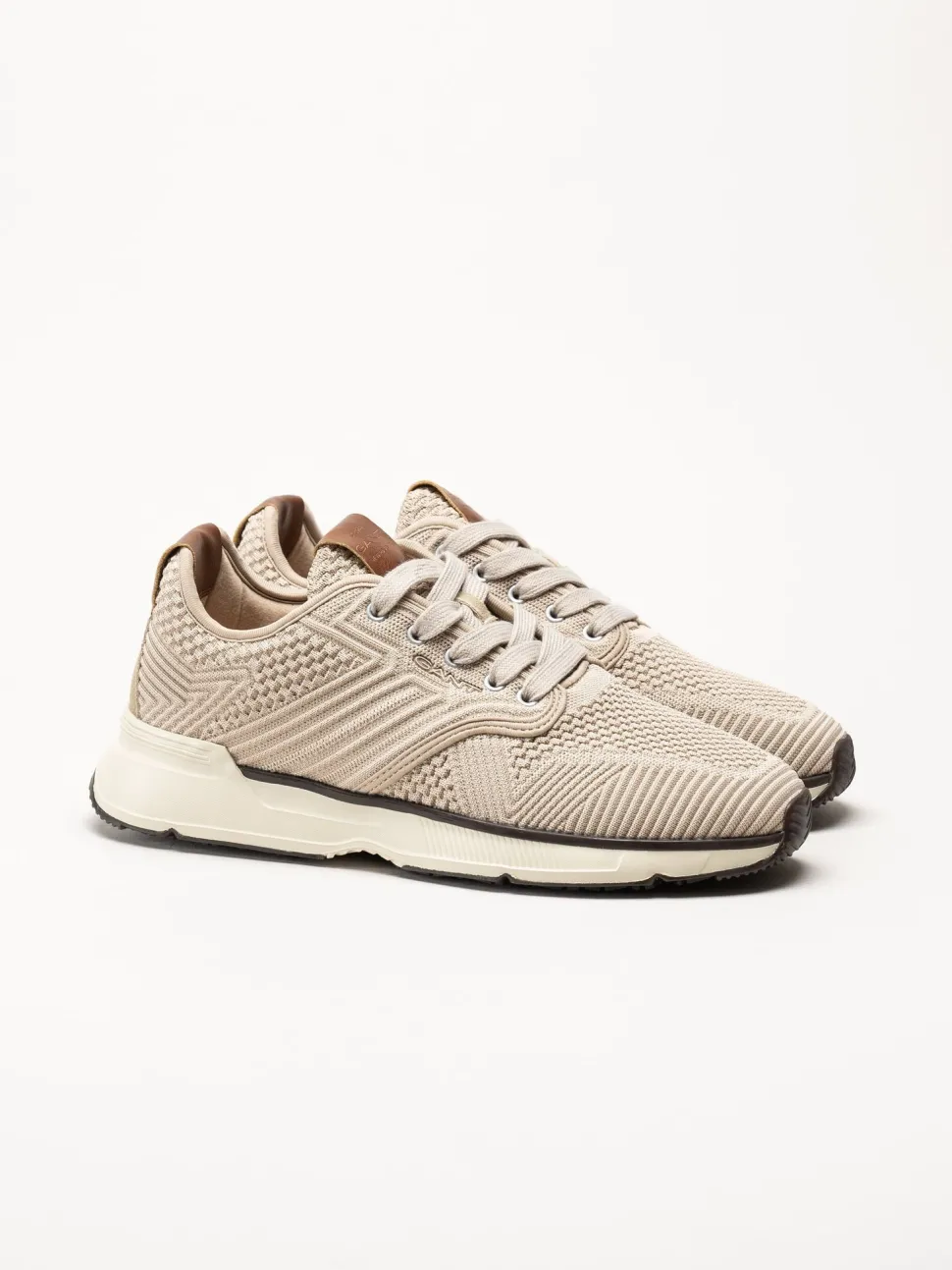 Gant Footwear - Beeker - Beige sneakers i mesh