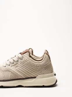 Gant Footwear - Beeker - Beige sneakers i mesh