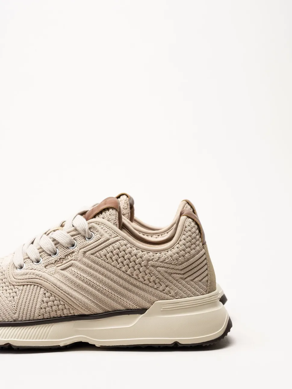 Gant Footwear - Beeker - Beige sneakers i mesh