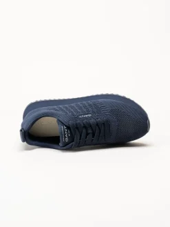 Gant Footwear - Bevinda - Marinblå sneakers i stickad textil