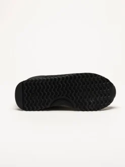 Gant Footwear - Bevinda - Svarta sneakers i stickad textil
