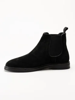 Gant Footwear - Bidford Chelsea Boot - Svarta chelsea boots i mocka