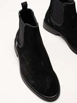 Gant Footwear - Bidford Chelsea Boot - Svarta chelsea boots i mocka