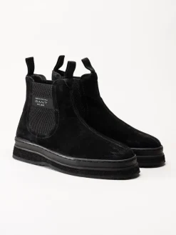 Gant Footwear - Blistown Chelsea - Svarta varmfodrade chelsea boots
