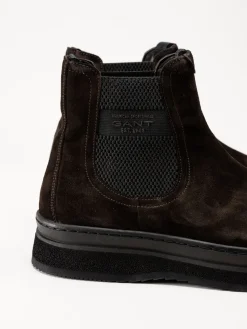 Gant Footwear - Blistown Chelsea - Mörkbruna varmfodrade chelsea boots